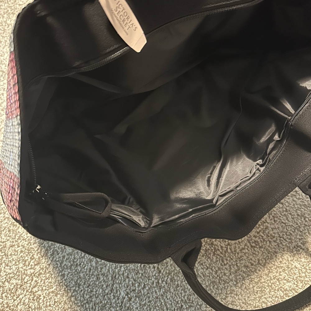 Victoria's Secret Pink and Silver Glam Tote - Picture 3 of 6